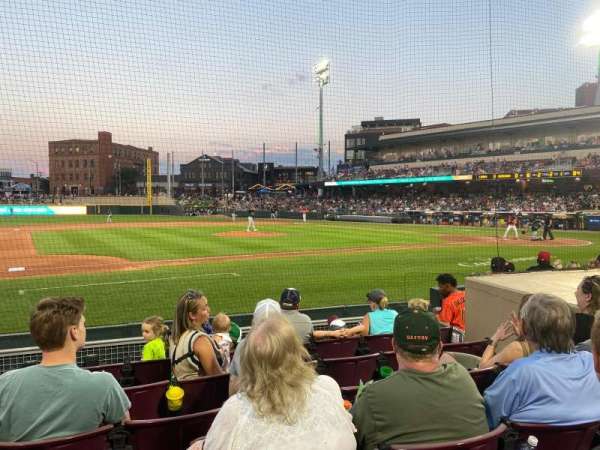 Day Air Ballpark, section: 113, row: 6, seat: 13