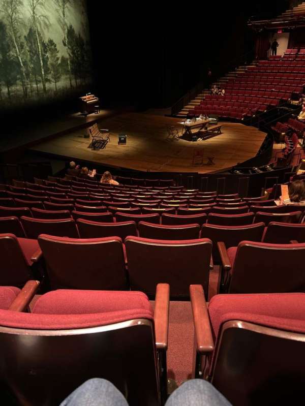Vivian Beaumont Theater, section: Orchestra L, row: P, seat: 109