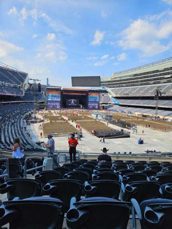 Soldier Field, section: 225, row: 10, seat: 3