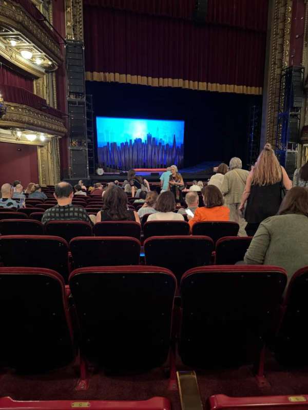 CIBC Theatre, section: Orchestra L, row: T, seat: 5