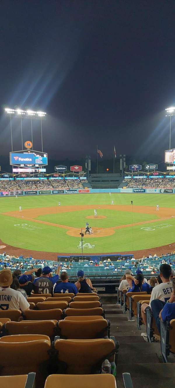 Dodger Stadium, section: 102LG, row: L, seat: 7