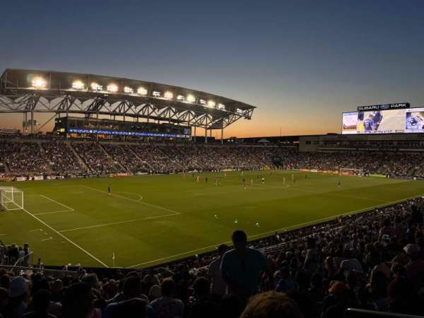 Subaru Park, section: 133, row: Y, seat: 2