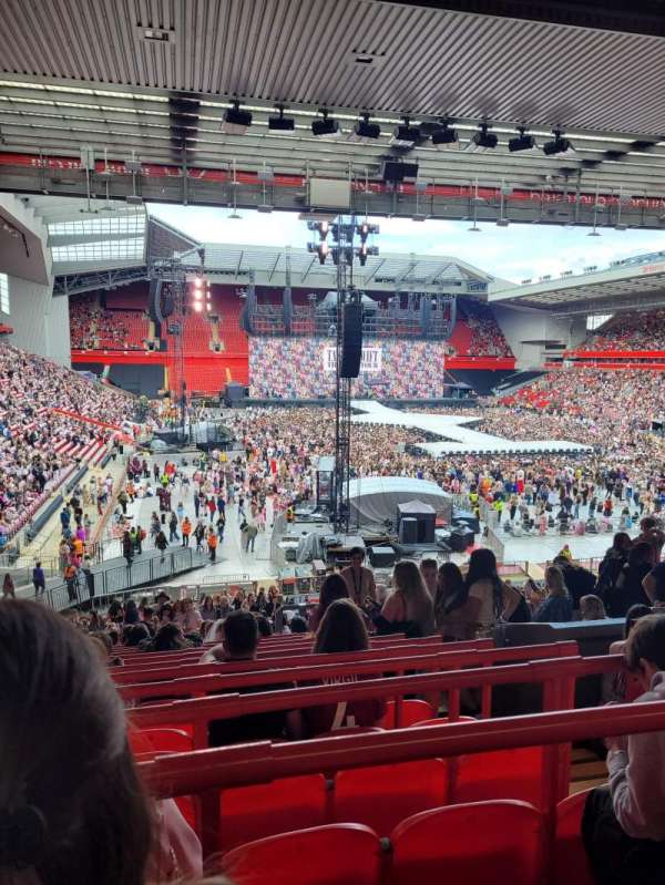 Anfield, section: 203, row: 45, seat: 47