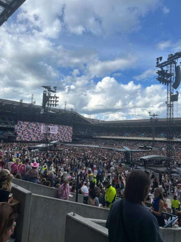 Murrayfield Stadium, section: W9, row: U, seat: 6