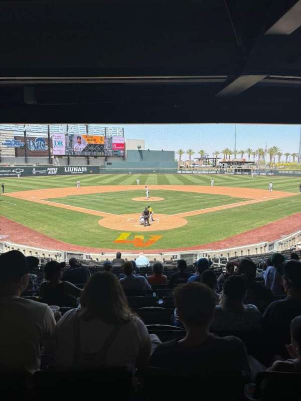 Las Vegas Ballpark, section: 111, row: W, seat: 13