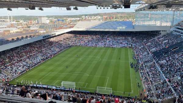 St James' Park, section: LS-L7H, row: X, seat: 73