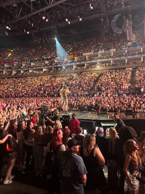 The O2, London, section: 112, row: C, seat: 384