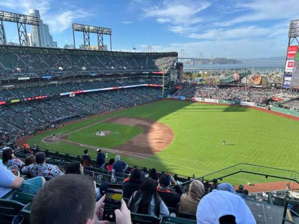 Oracle Park, section: VR304, row: 6, seat: 1