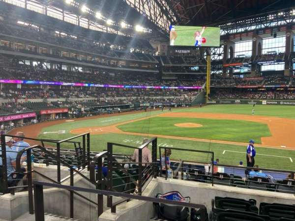 Globe Life Field, section: 19, row: 13, seat: 3