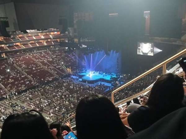 Toyota Center, section: 413, row: 7, seat: 5