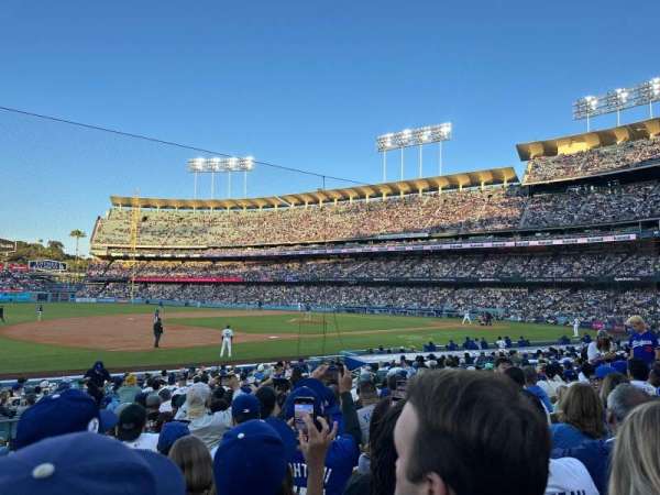 Dodger Stadium, section: 29FD, row: M, seat: 8