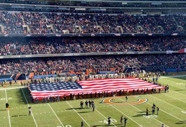 Soldier Field, section: 340, row: 7, seat: 4