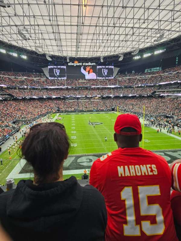 Allegiant Stadium, section: 202, row: 2, seat: 9-10
