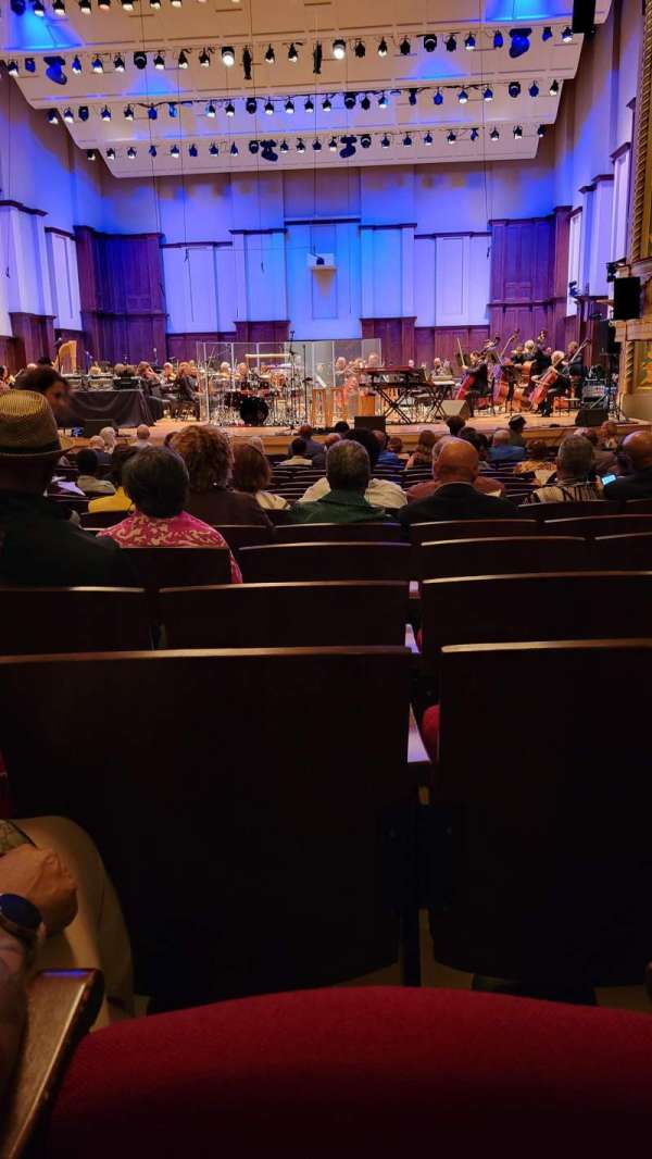 Orchestra Hall, Detroit, section: Main Floor Center, row: T, seat: A3