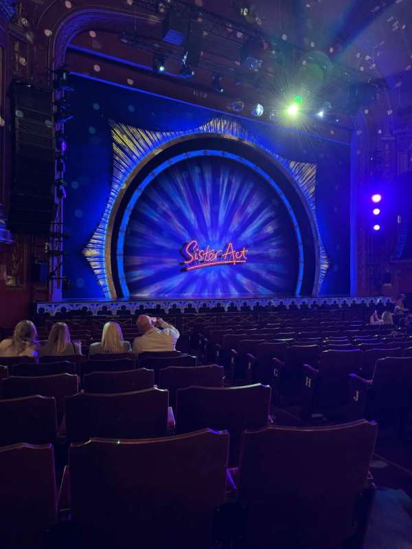Dominion Theatre, section: Stalls, row: N, seat: 41