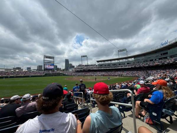 Charles Schwab Field, section: 121, row: 16, seat: 1-2