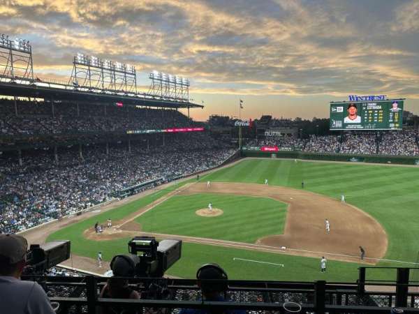 Wrigley Field, section: 324R, row: 6, seat: 5