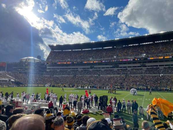 Acrisure Stadium, section: 113, row: G, seat: 15