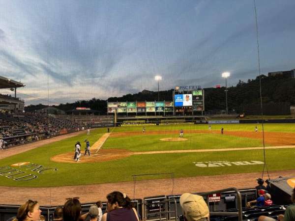PNC Field, Scranton, section: 19, row: 9, seat: 2