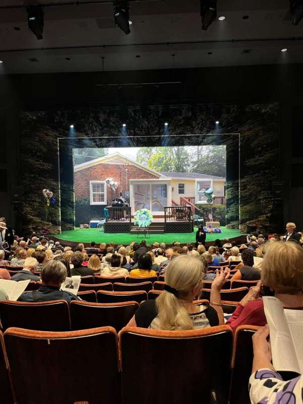 The Old Globe, section: Orchestra C, row: N, seat: 104