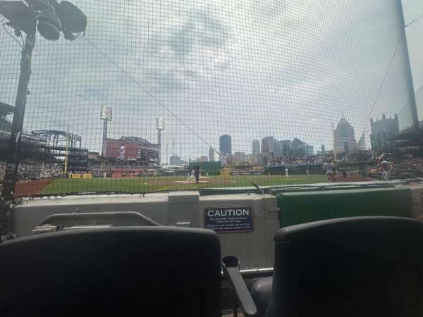 PNC Park, section: 16, row: B, seat: 4