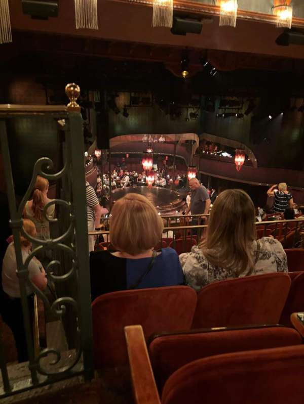 August Wilson Theatre, section: Kit Kat Klub Mezzanine 2, row: L, seat: 13