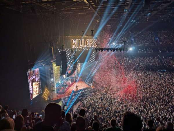 Co-op Live, section: 302, row: 8, seat: 40
