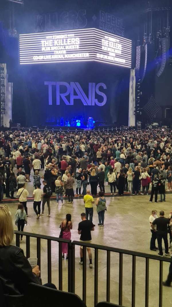 Co-op Live, section: 107, row: 17, seat: 164