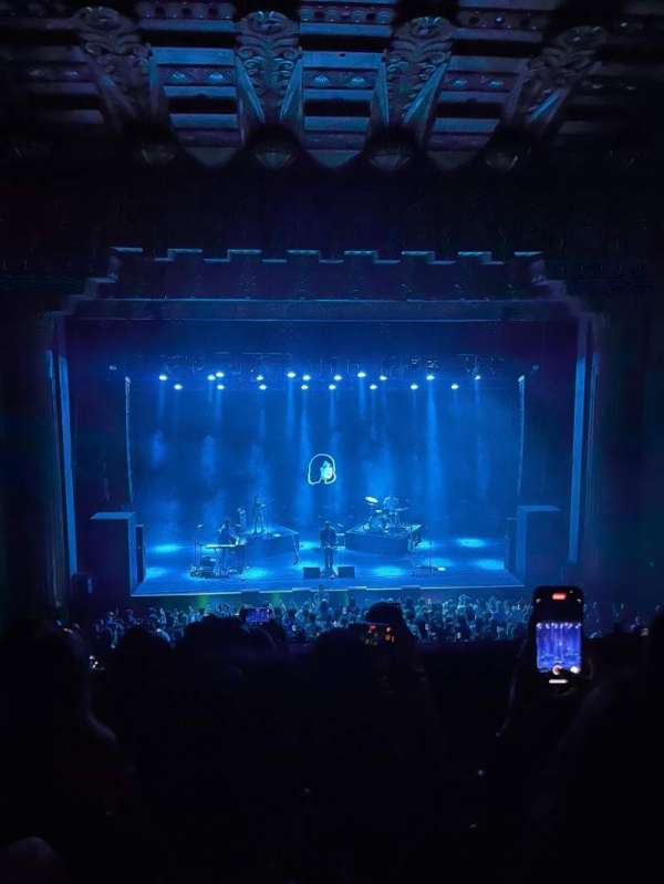 The Wiltern, section: Loge LC, row: EE, seat: 103