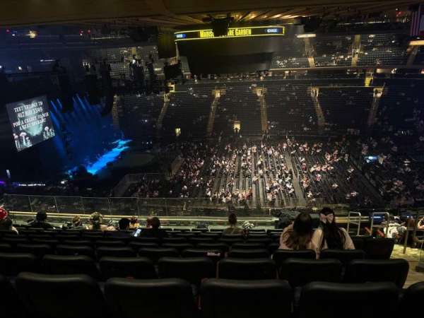 Madison Square Garden, section: 224, row: 12, seat: 18