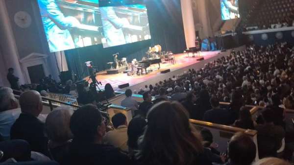 DAR Constitution Hall, section: S, row: D, seat: 3