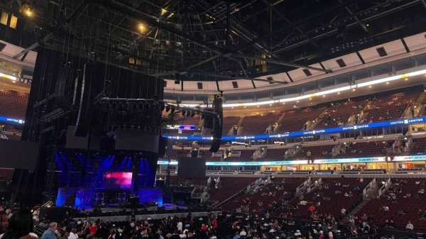 United Center, section: 110, row: 12, seat: 1