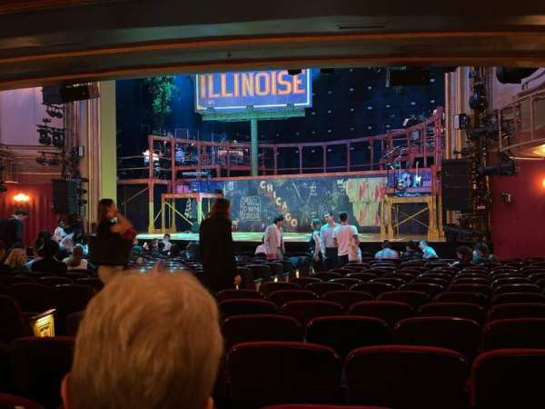 St. James Theatre, section: Orchestra R, row: Q, seat: 12