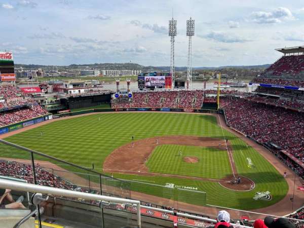 Great American Ball Park, section: 519, row: E, seat: 6