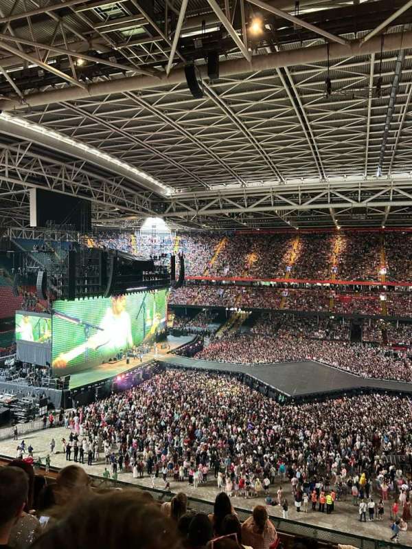 Principality Stadium, section: U30, row: 10, seat: 13