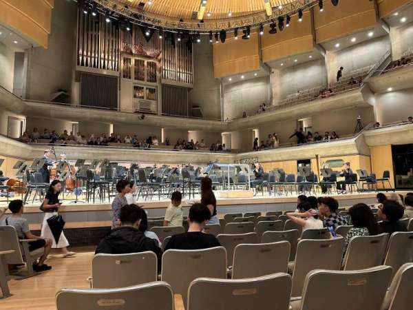 Roy Thomson Hall, section: C1, row: F, seat: 16