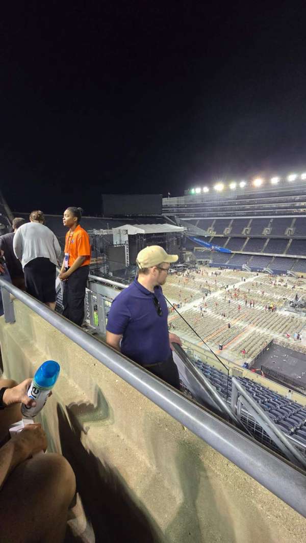 Soldier Field, section: 436, row: 1, seat: 3 to 5