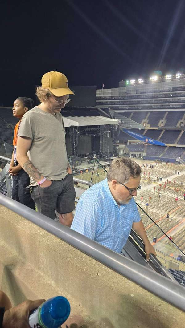 Soldier Field, section: 436, row: 1, seat: 3 to 5