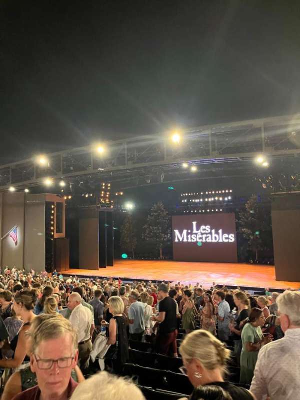 The Muny, section: A6, row: P, seat: 14