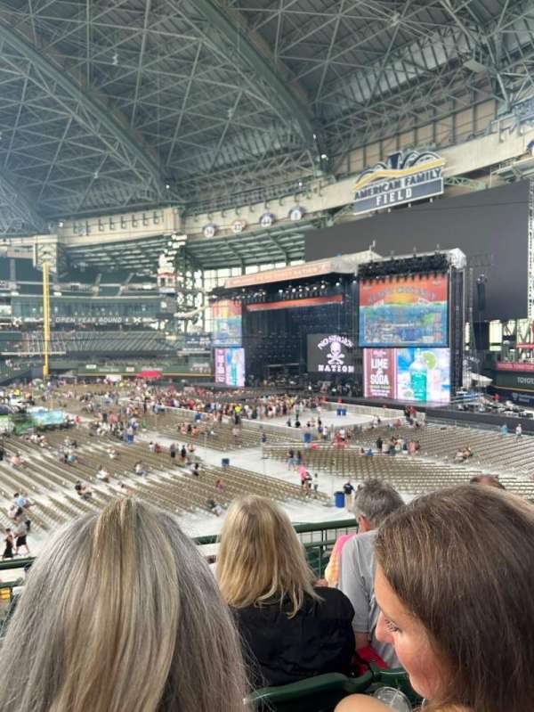 American Family Field, section: 209, row: 4, seat: 7