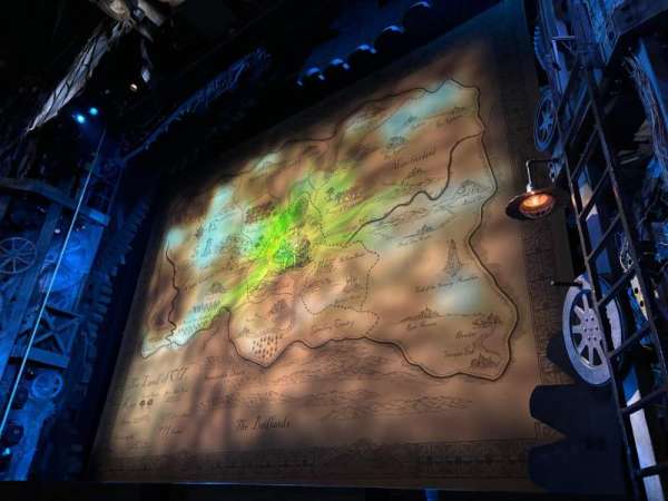 Apollo Victoria Theatre, section: Stalls, row: A, seat: 15