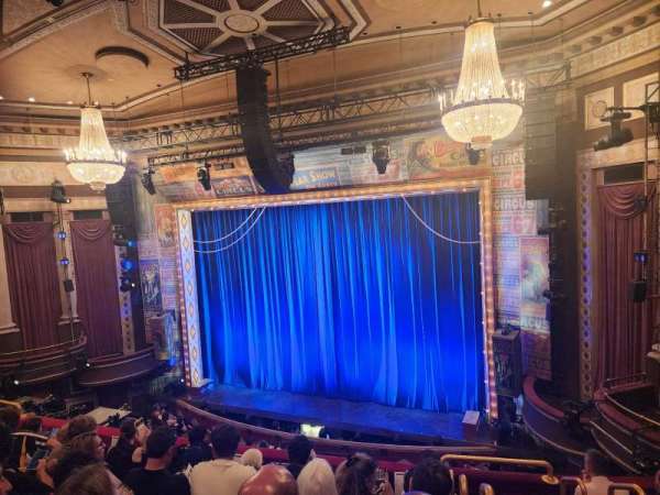 Imperial Theatre, section: Front Mezzanine RC, row: F, seat: 313