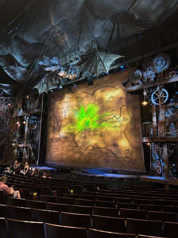Gershwin Theatre, section: Orchestra R, row: J, seat: 20
