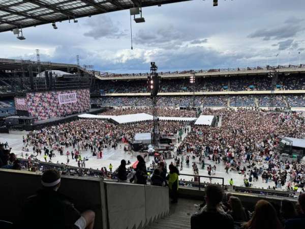 Murrayfield Stadium, section: W20, row: Y, seat: 9