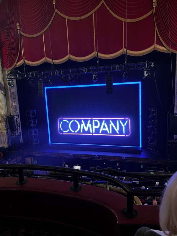 Citizens Bank Opera House, section: Dress Circle RC, row: Bb, seat: 8