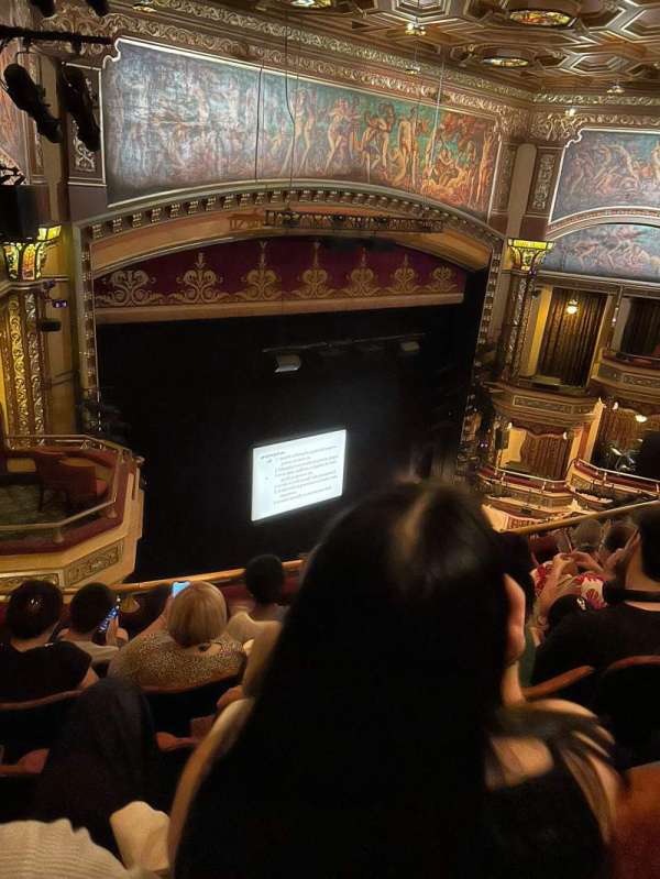 Belasco Theatre, section: Balcony L, row: E, seat: 25