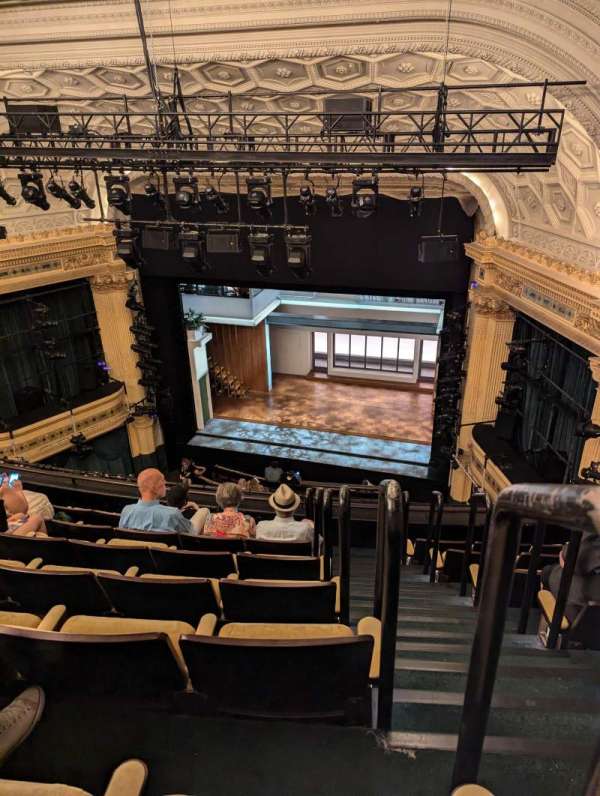 Hudson Theatre, section: Balcony C, row: G, seat: 120