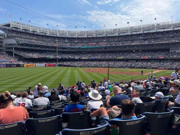 Yankee Stadium, section: 130, row: 19, seat: 18