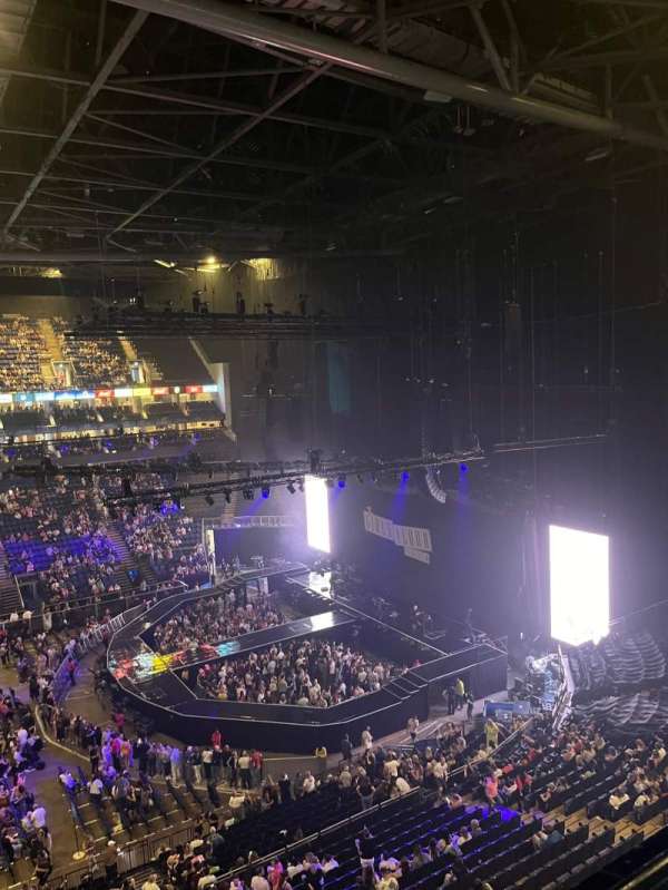 The O2, London, section: 420, row: A, seat: 926