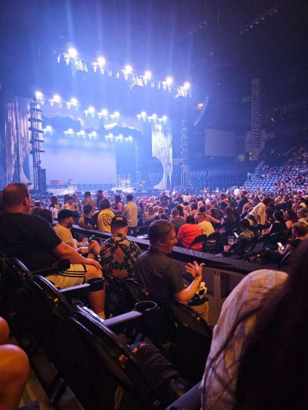 Bridgestone Arena, section: 115, row: CC, seat: 2